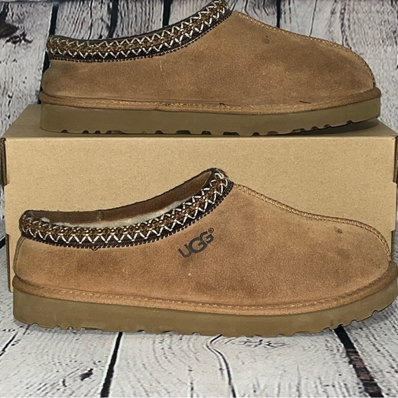 UGG Other - UGG Tasman Chestnut Suede Slippers